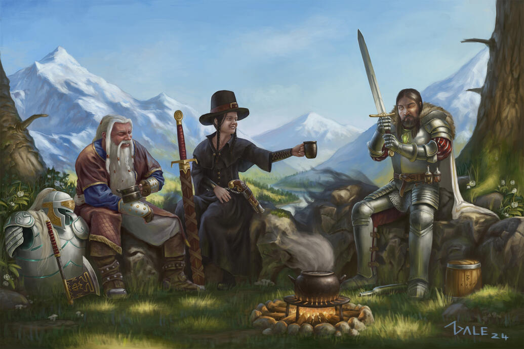 Long rest. TTRPG private client. Digital.