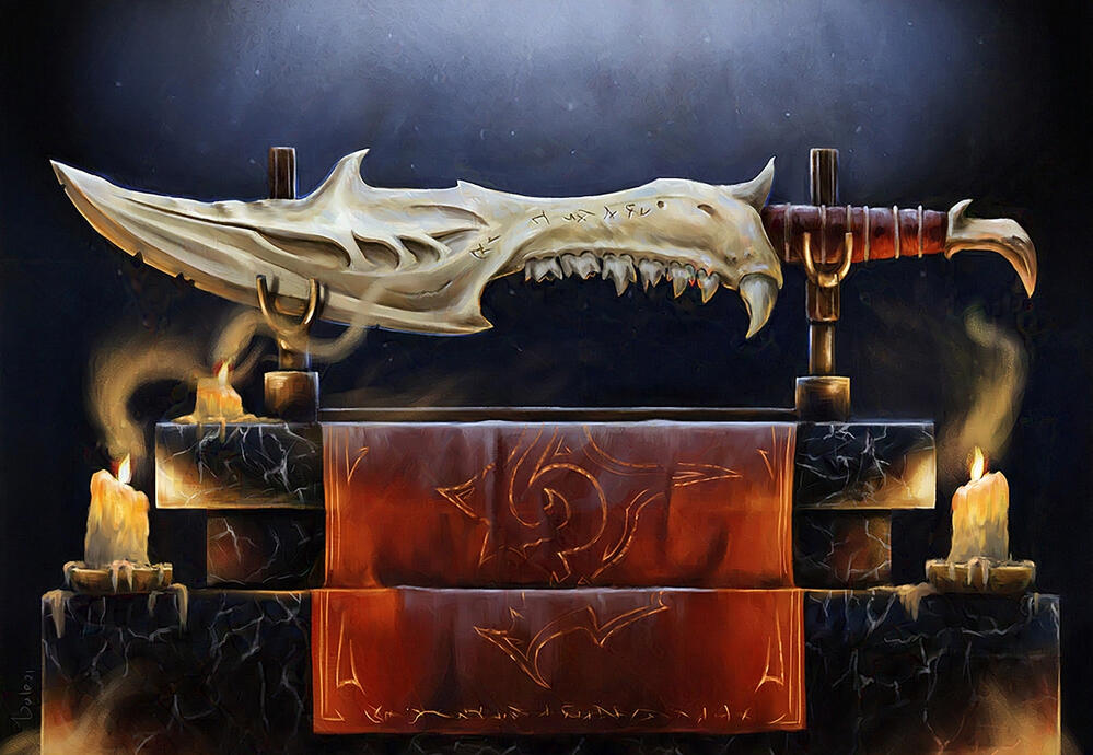 Demon bound blade